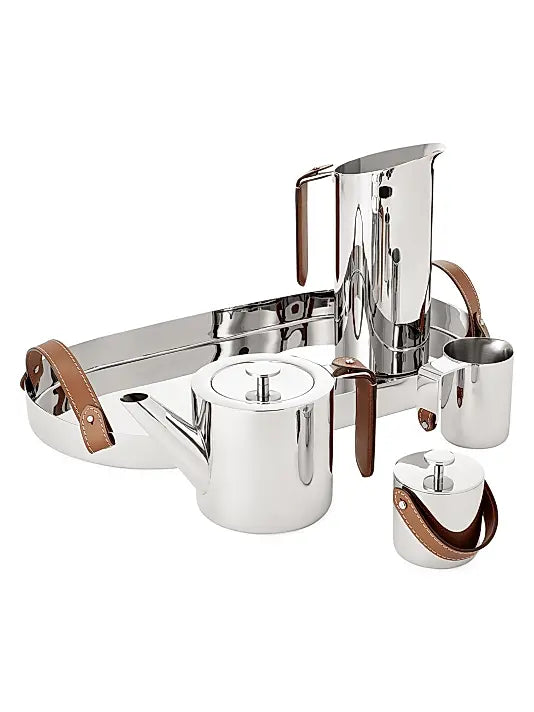 Wyatt Stainless Steel Tea Tray