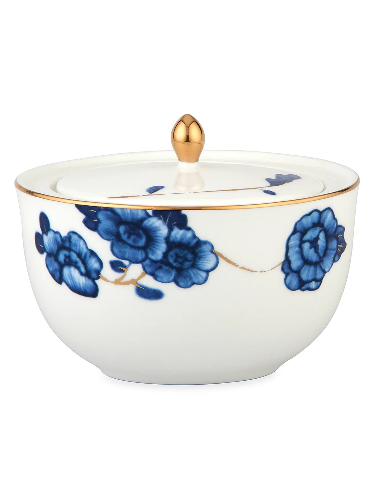Emperor Flower Sugarbowl & Cover