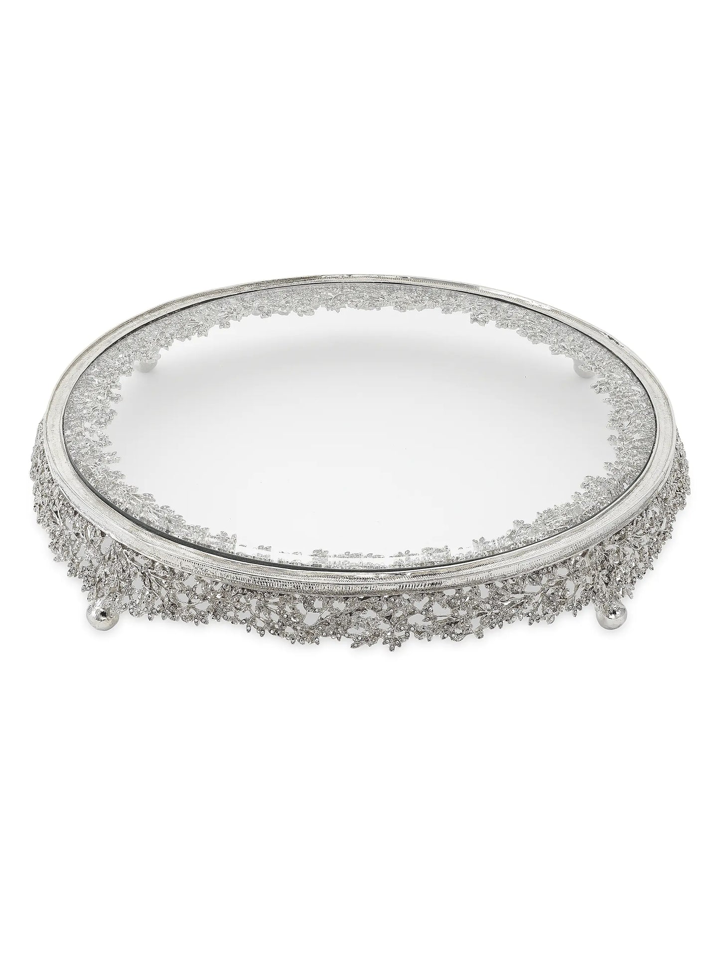 Isadora Crystal Cake Plateau