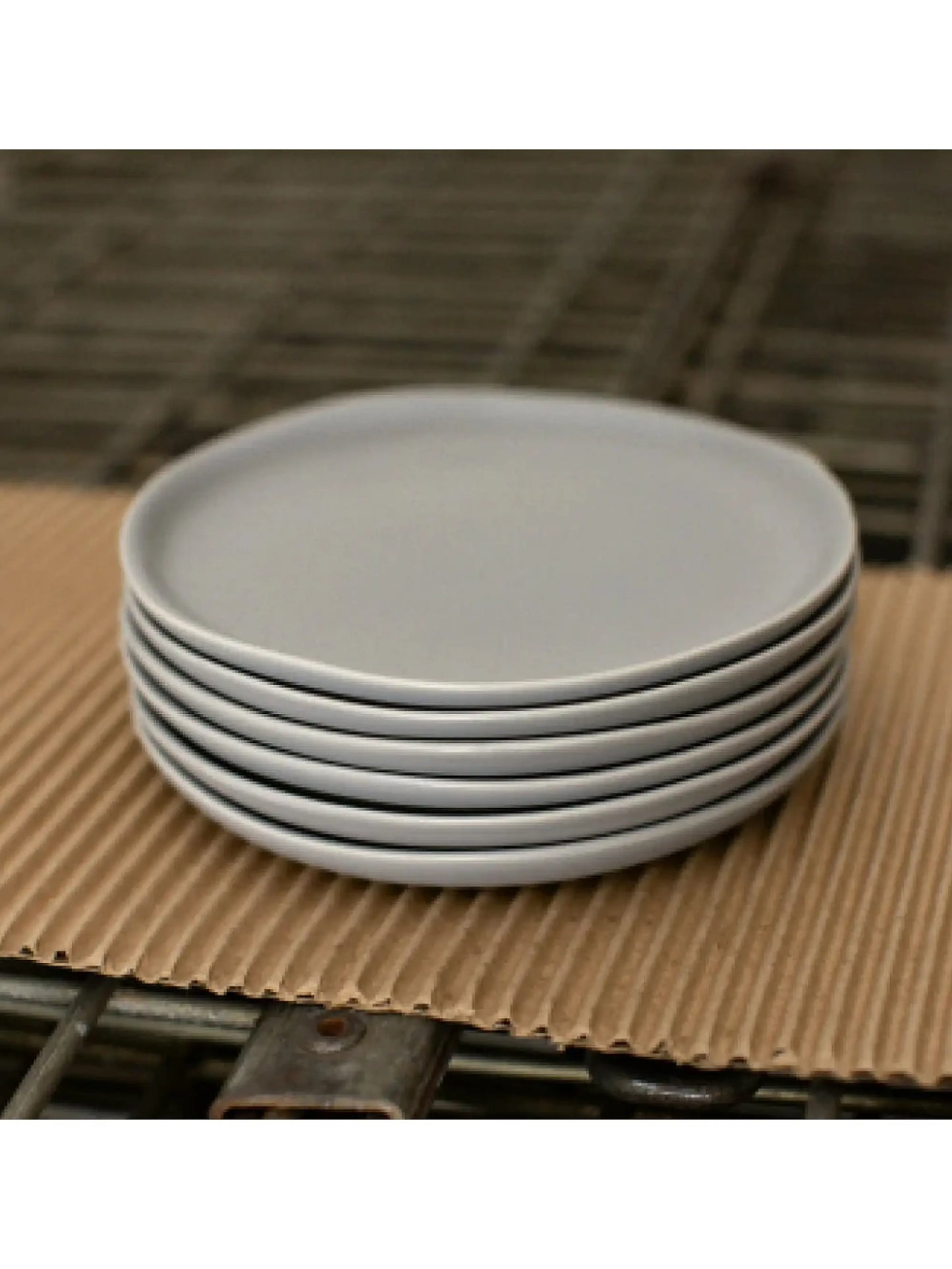 Beachgrass Green Stoneware Dessert Plate (Set of 4)