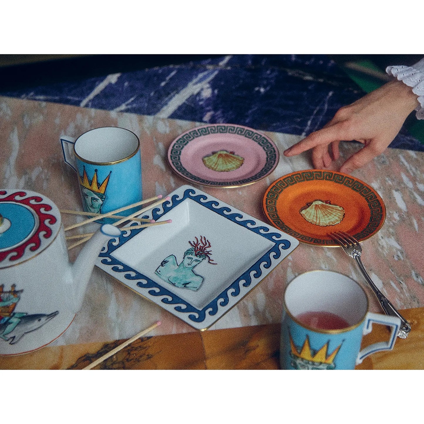 Porcelain Bread Plate