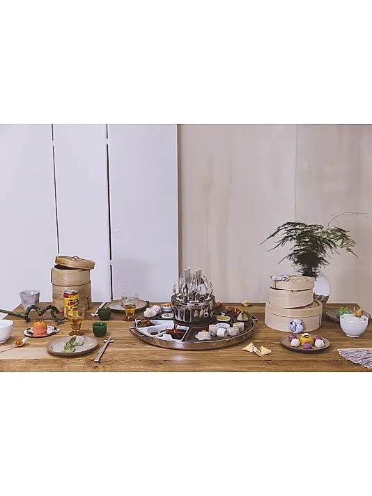 Mood Asia Stainless Steel Serving Tray Set