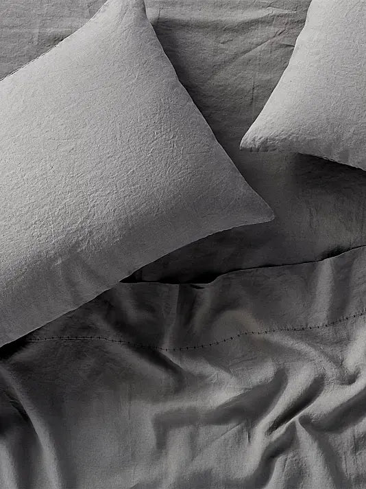 Organic Relaxed Linen Pillowcase Set