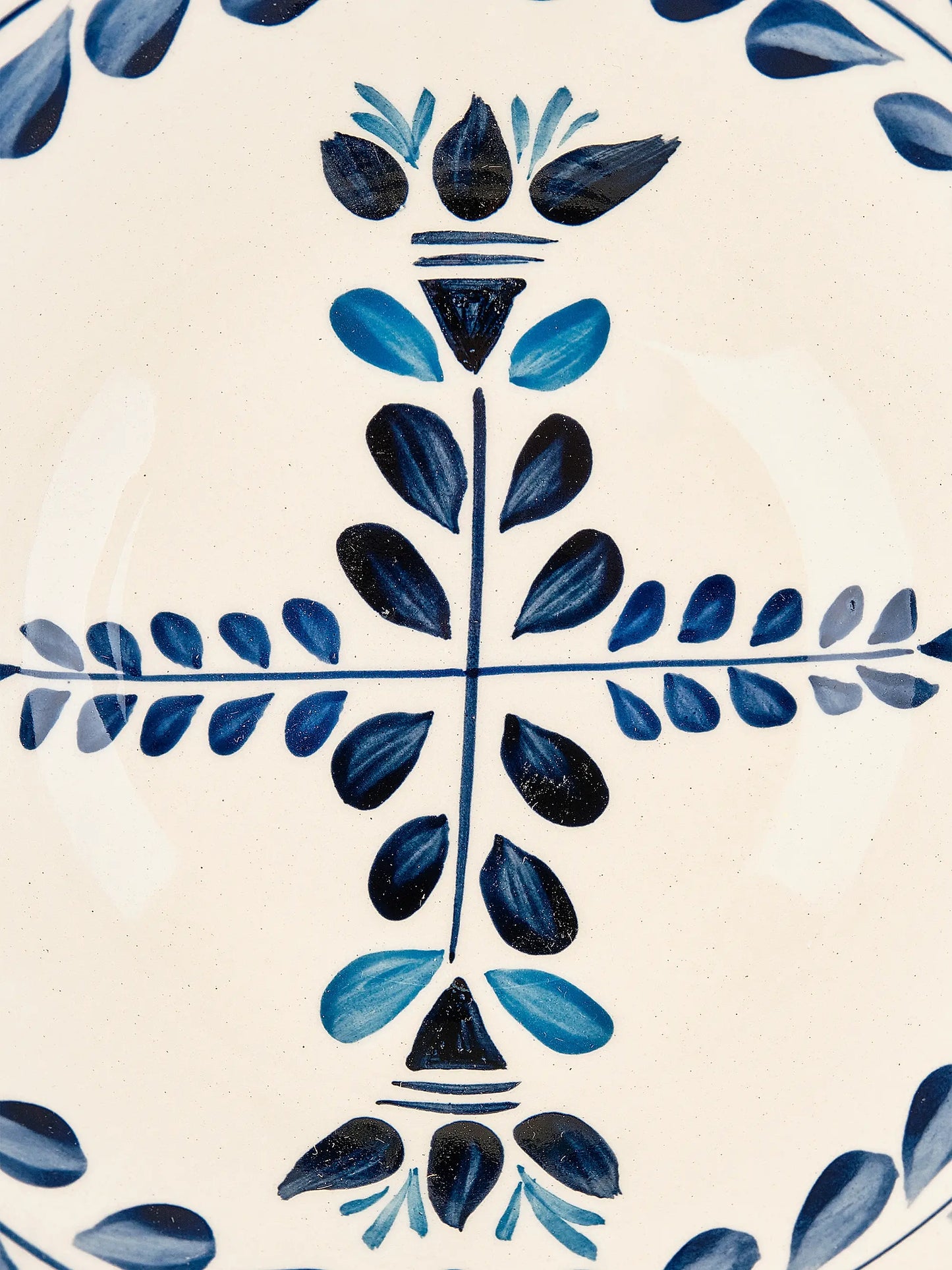 Peregrinos Hand-Painted Ceramic Bowls (2-Piece Set)