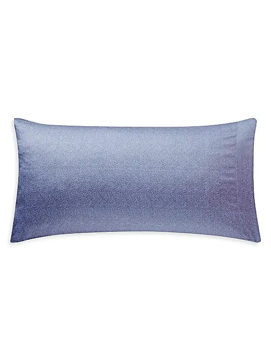 Imaginaire Abstract Floral Cotton Sheet & Pillowcase Set (Blue)