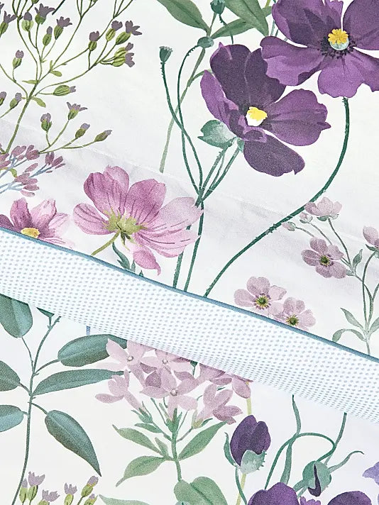 Éphémère Modern Floral & Dot-Print Cotton Bedding Collection