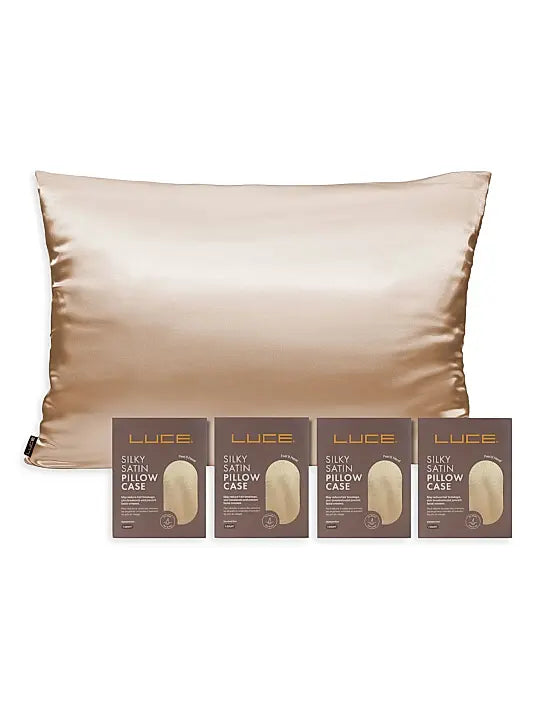 Silky Satin Pillowcase Bundle — 4 Piece