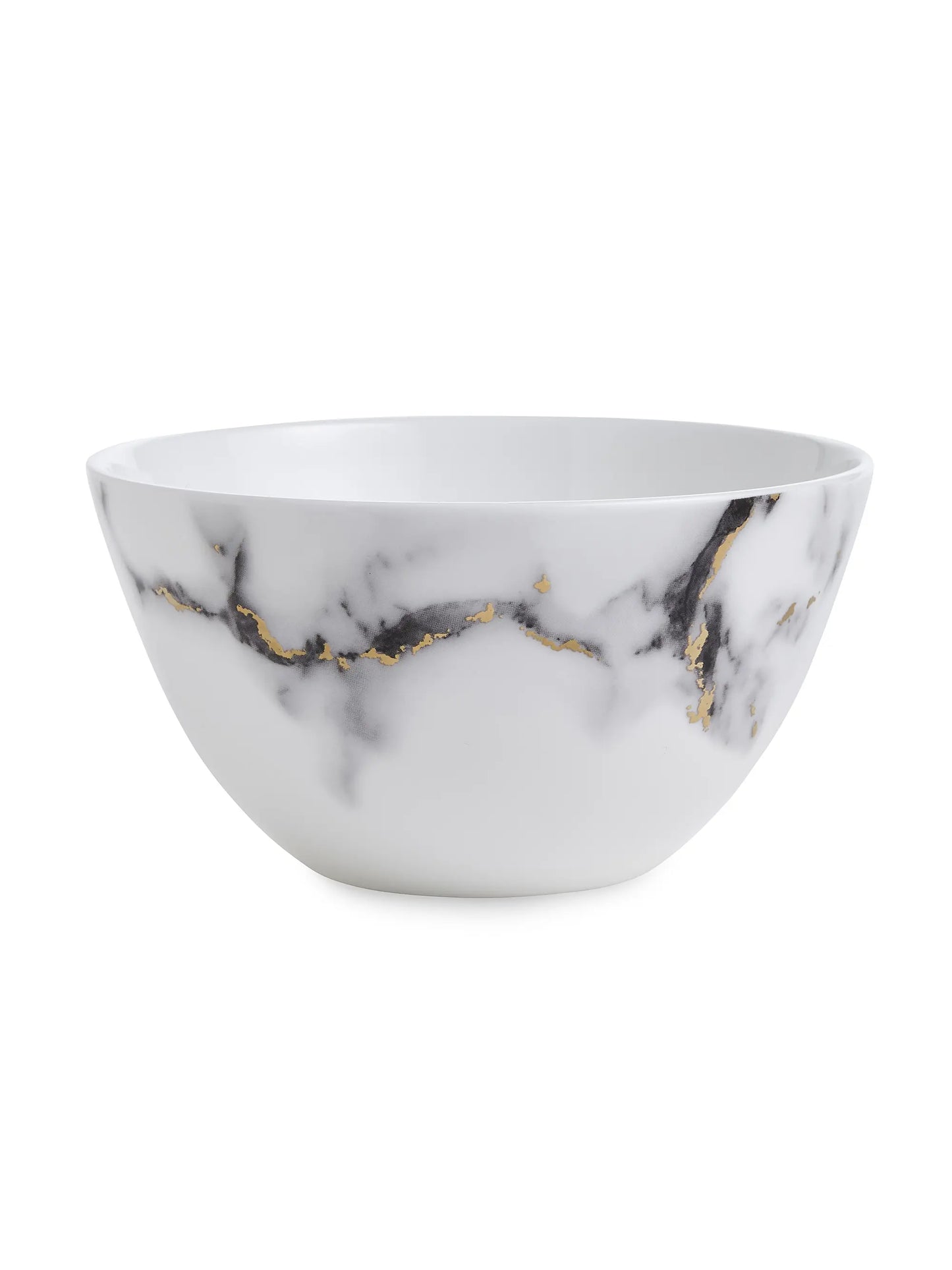 Marble Resin-Effect Cereal Bowl – 15 cm
