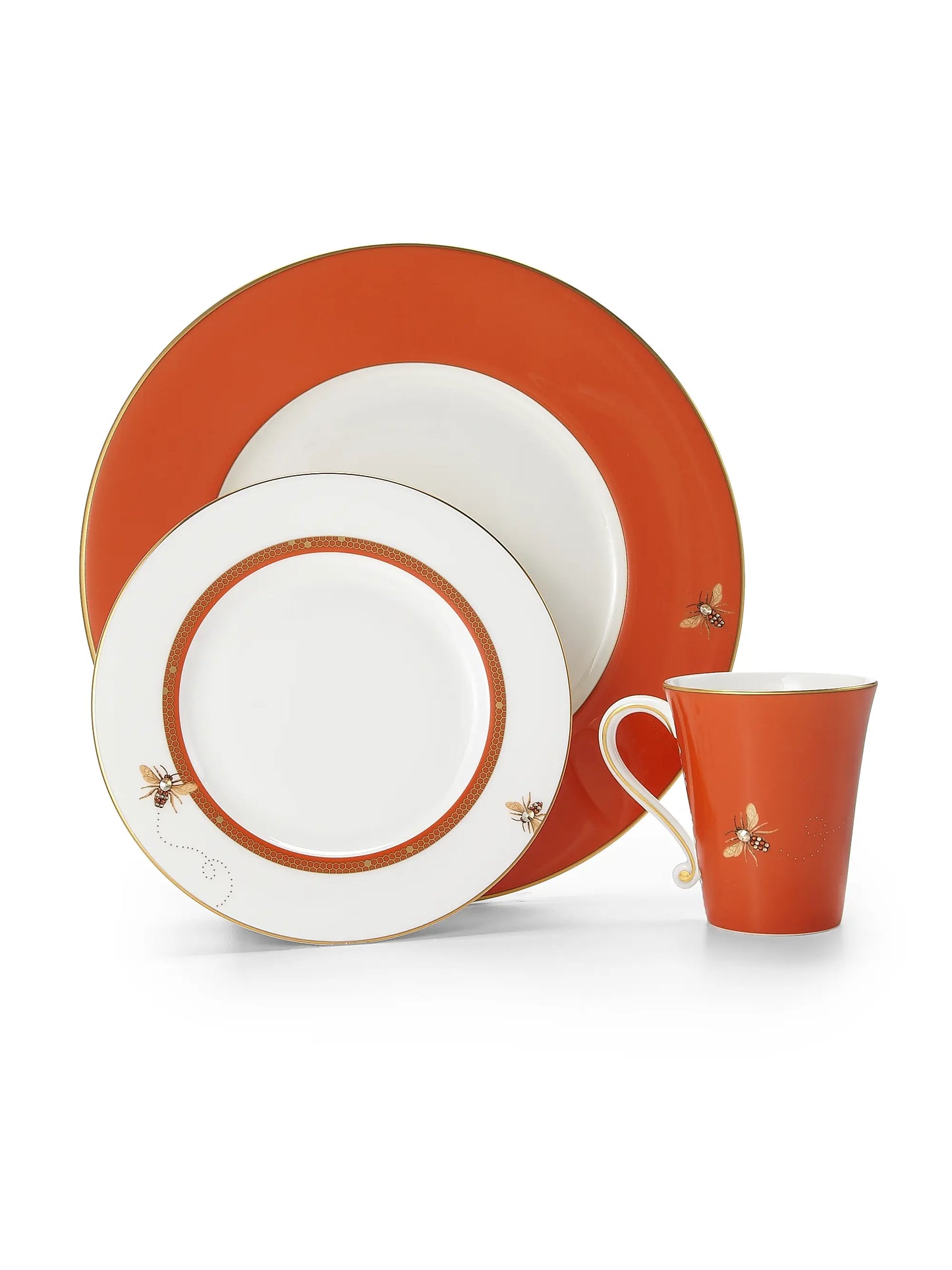 My Honeybee Salad Dessert Plate