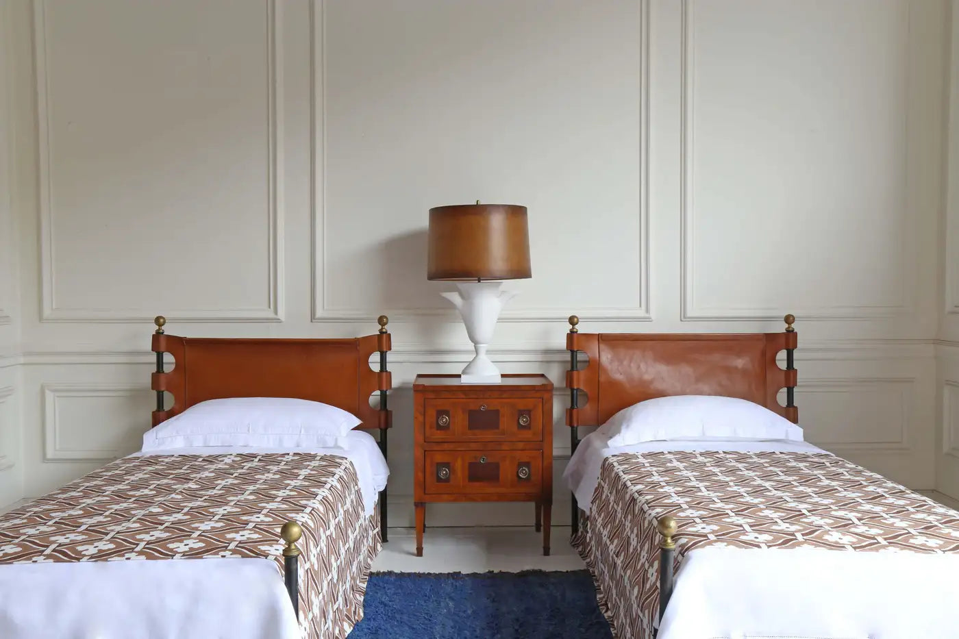 1970’s Pair of Cast Iron Single Beds