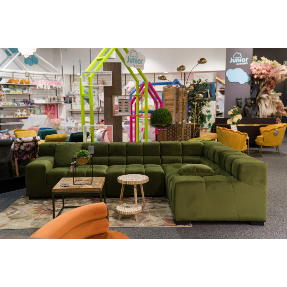 Mango Wood Coffee Table – Natural Modern Round Design