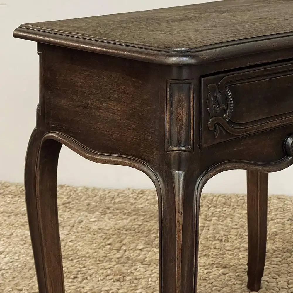 Antique Country French Walnut Nightstand ~ End Table