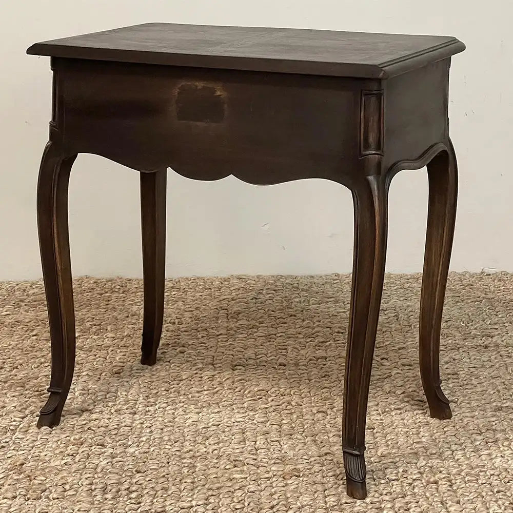 Antique Country French Walnut Nightstand ~ End Table