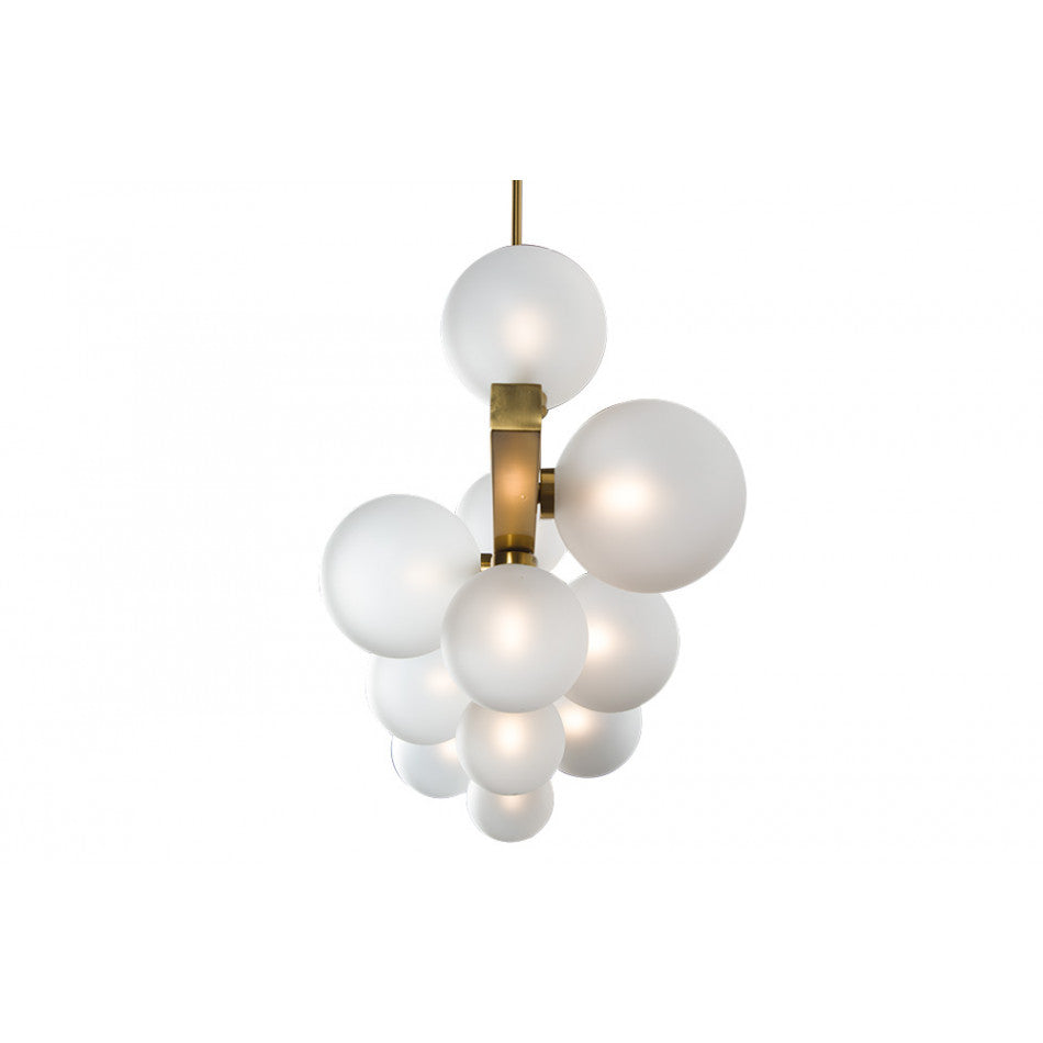 Pendant lamp Rada L, G9 LED 12x5W(MAX), H65-145x125x35cm