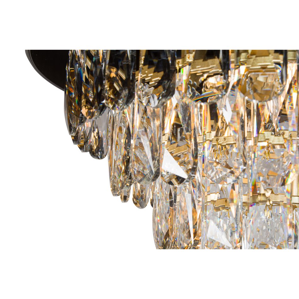 Ceiling lamp Radawa, H27cm, D46cm, E14, 5x40W(MAX)