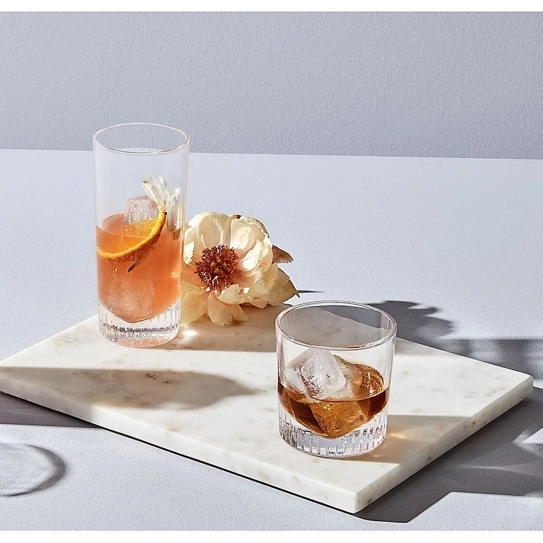 Caldera 4-Piece Whiskey Glass Set