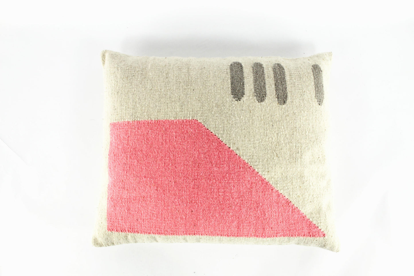 Bespoke Handwoven Wool Throw Pillow Covers Set of 3