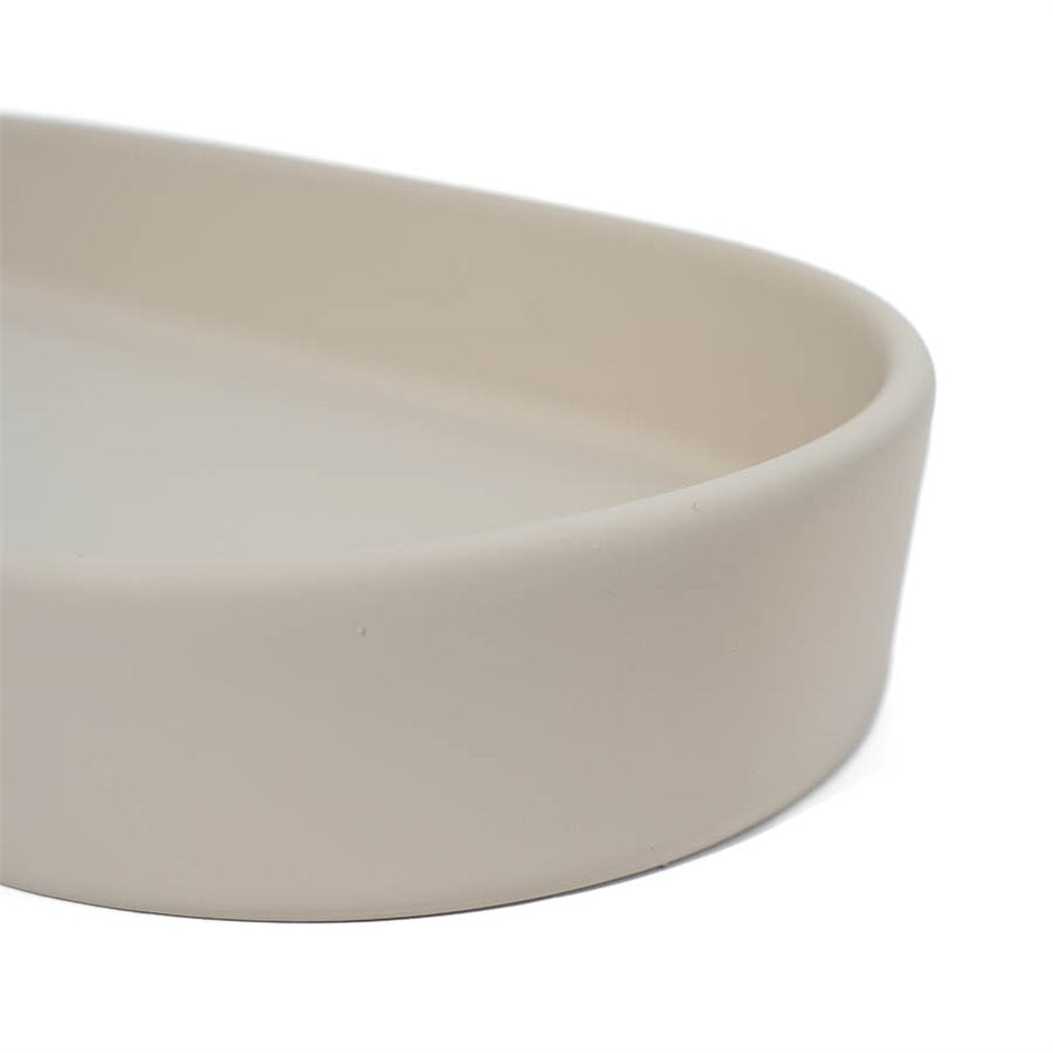 Soap dish Cocon Lin, H3x19.3x10.6cm