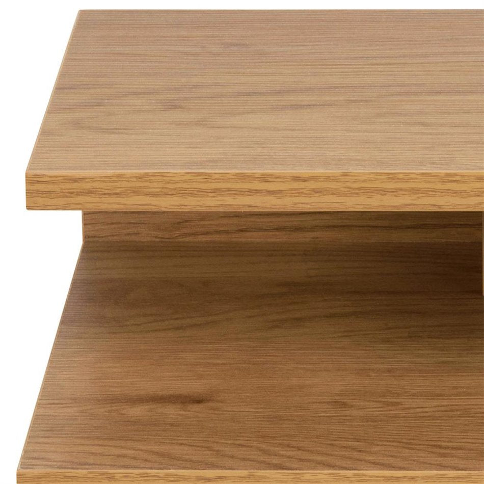 Bedside table Ashlan, oak, MDF, H22.5x35x32cm