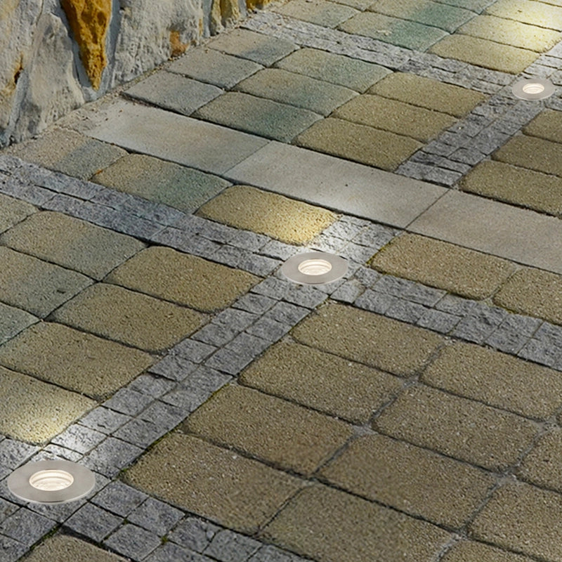 Drive-Over LED Ground Light – Swift (Stainless Steel)