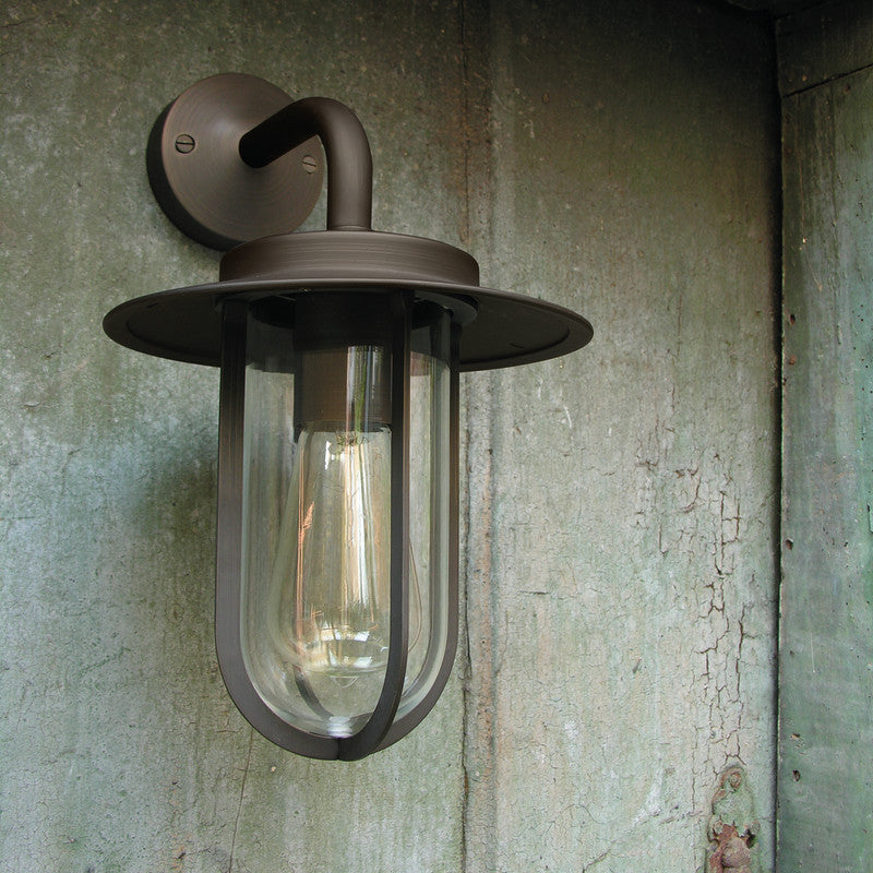 Outdoor Wall Lantern – Montparnasse (Bronze)