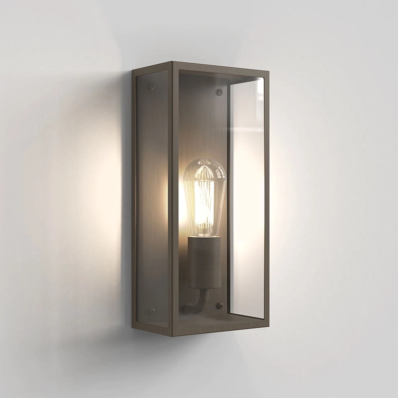 Half Lantern Outdoor Wall Light – Messina 160 (Bronze)