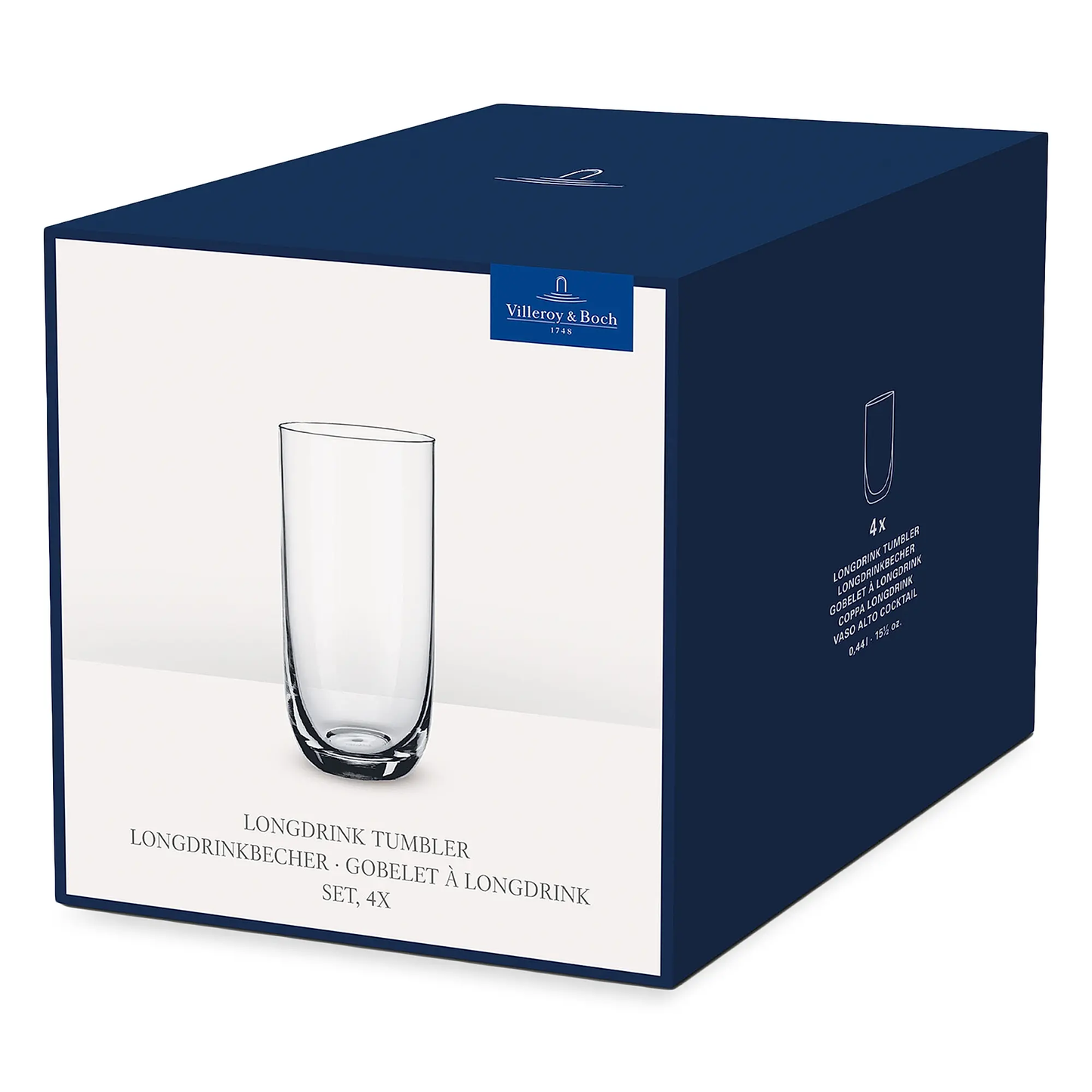 La Divina Highball Glass Set – 4 Pieces