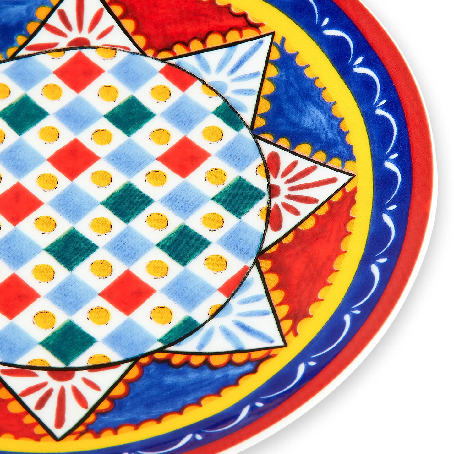 Carretto Star 2-Piece Dessert Plate Set