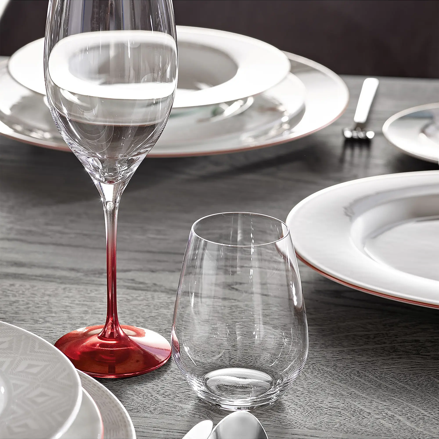 Ovid Water & Juice Tumbler Set – Set of 4, 420ml