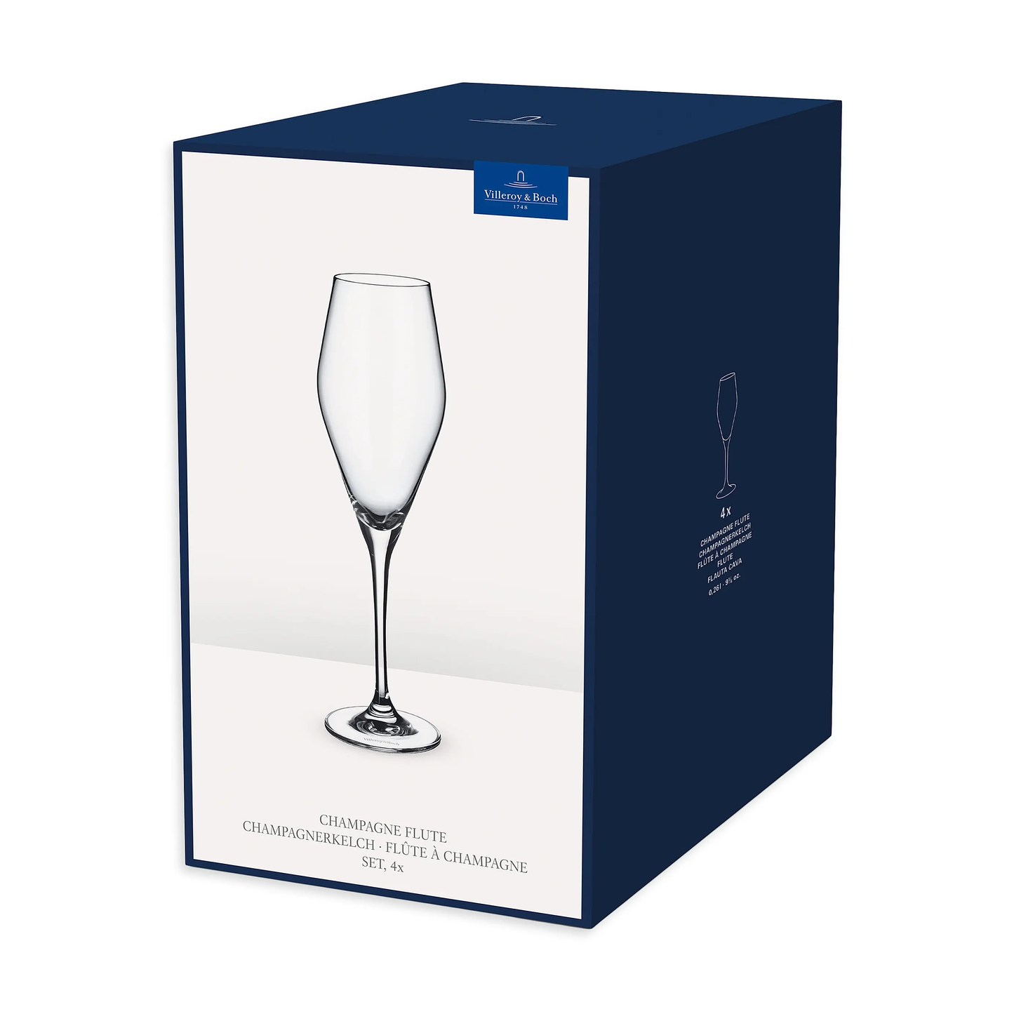 Champagne Flute Set – 4 Pieces