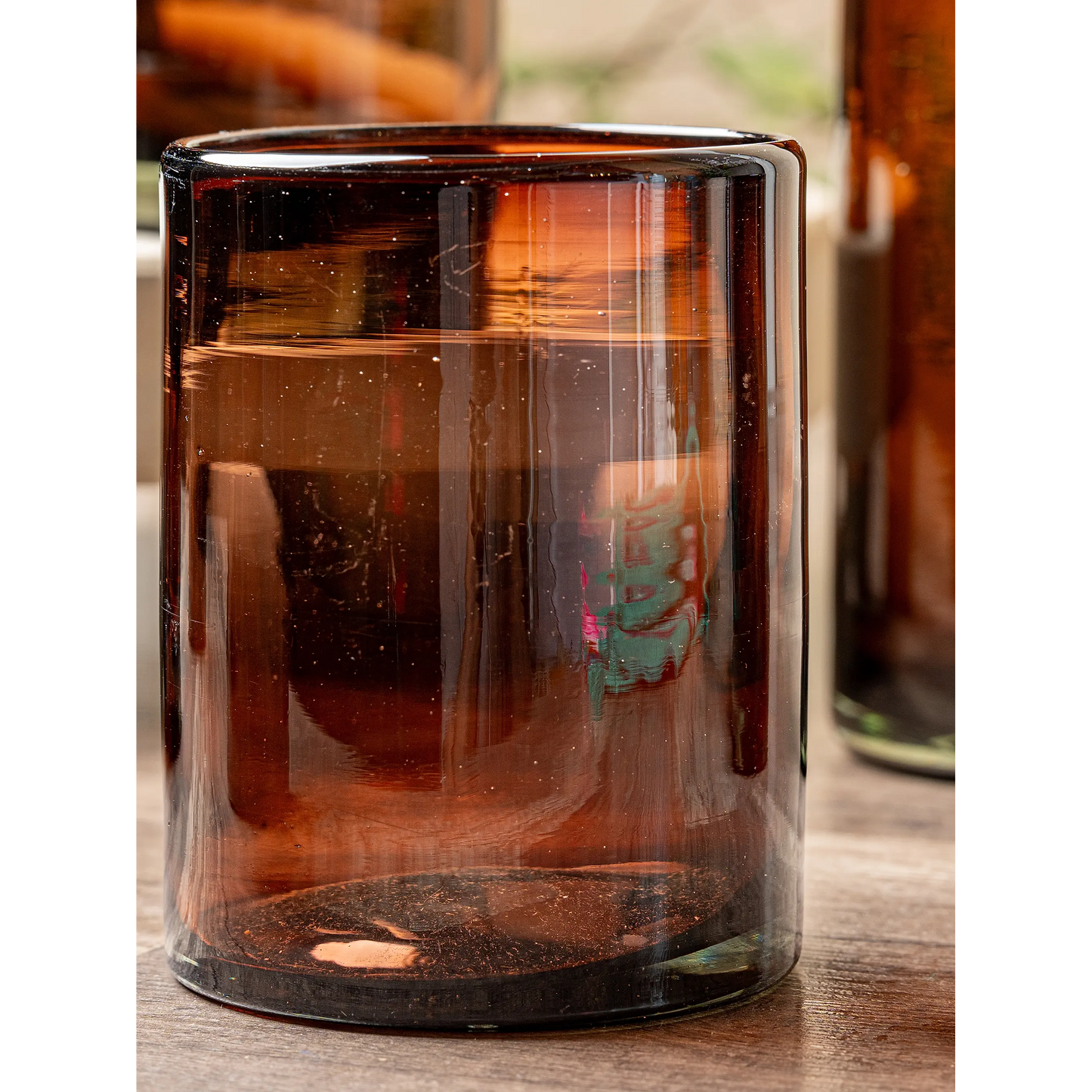 Handblown Short Glasses – Set of 4