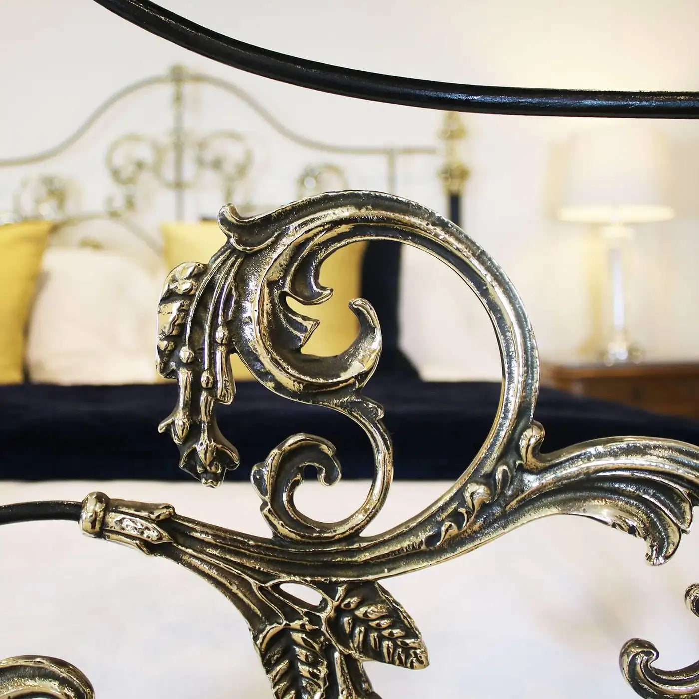 Bespoke Brass and Iron Tangier Bed