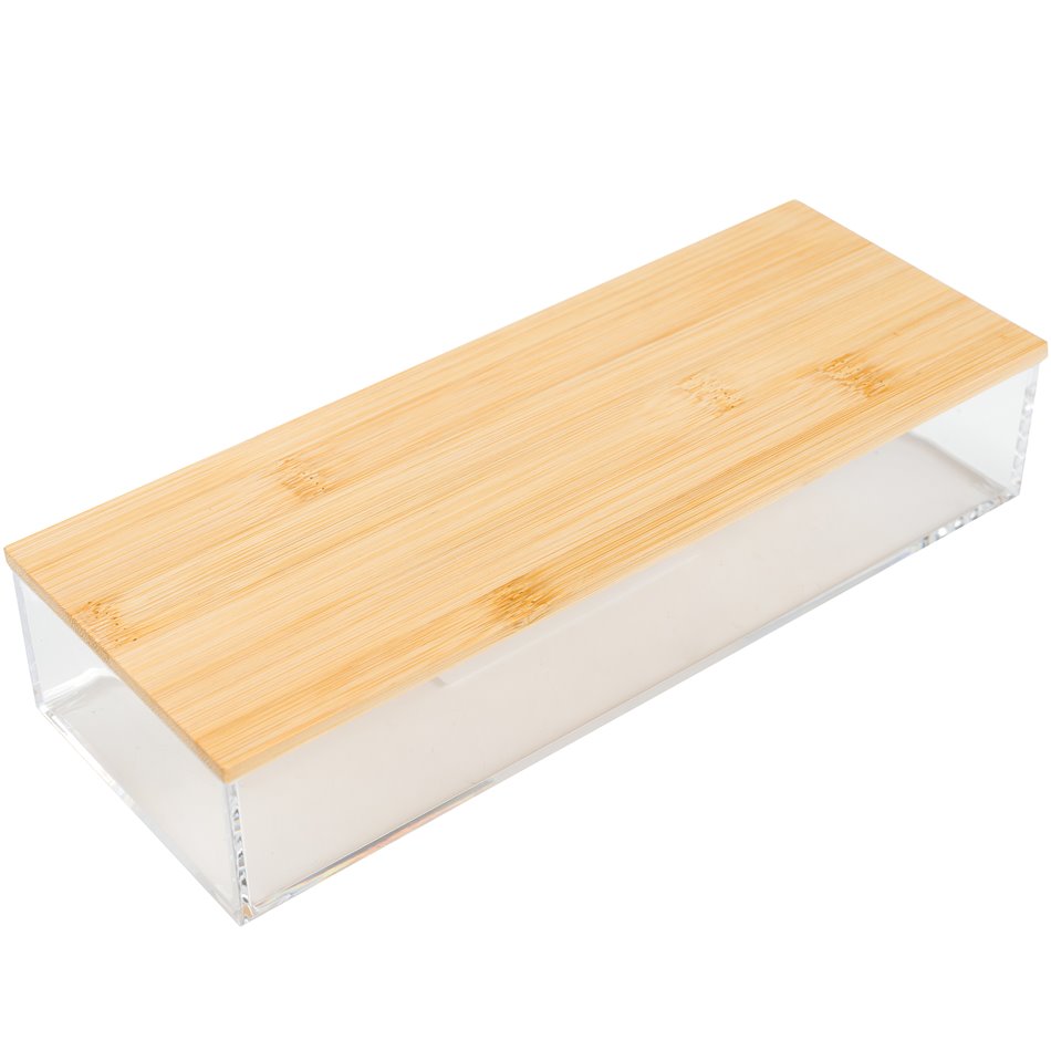 Organizer Selena bamboo M, H5.35x25.6x9.6cm