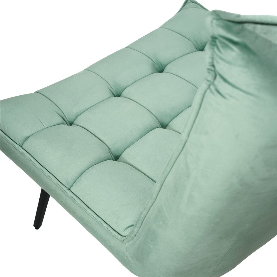 Armchair Oltina, peppermint, H101x79.5x81cm, seat height 49cm