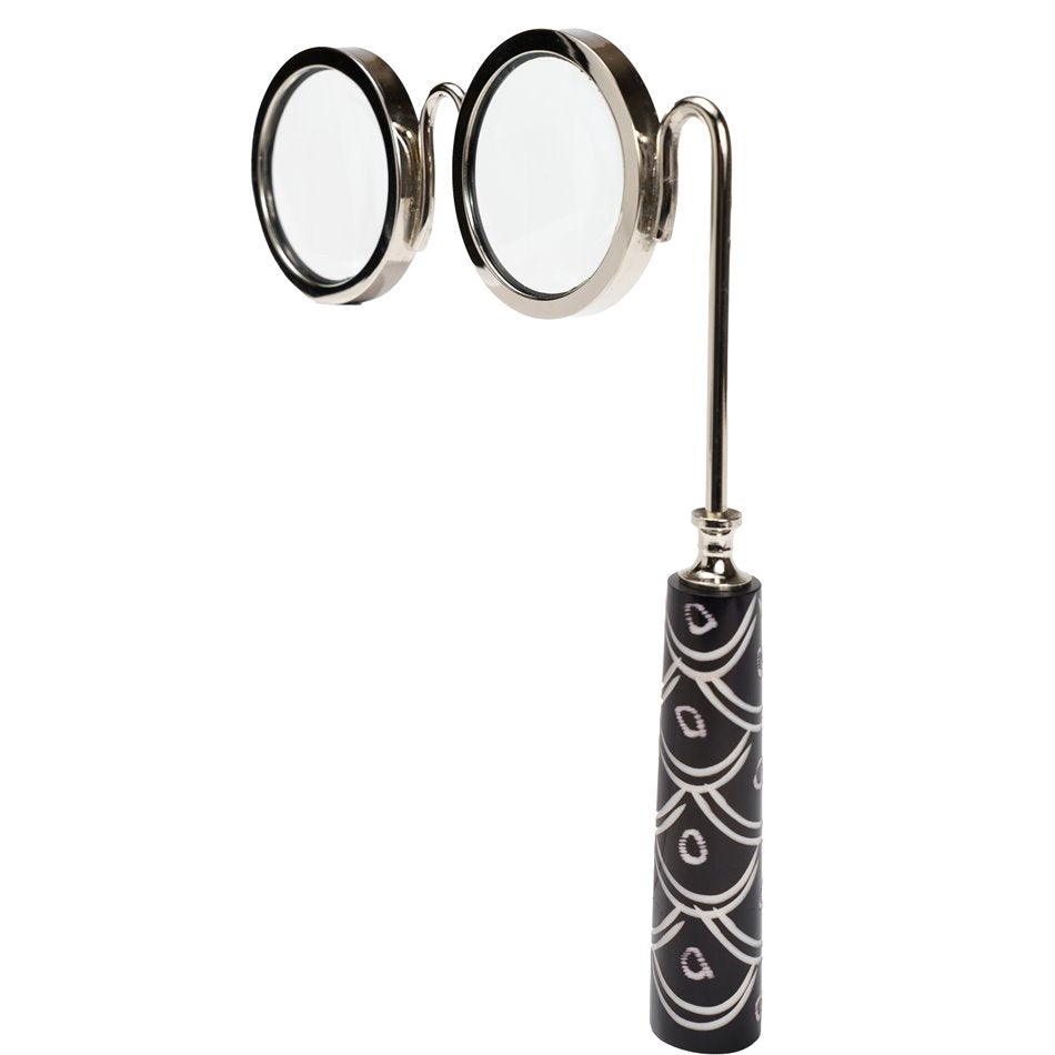 Brass Spectacle Magnifier – Rectangular 17.5×22.5×2 cm