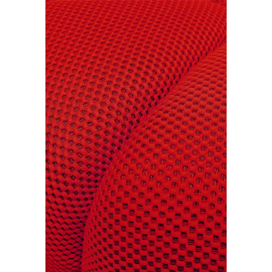 Lounge Stool Peppo in Red – H41 × Ø80 cm