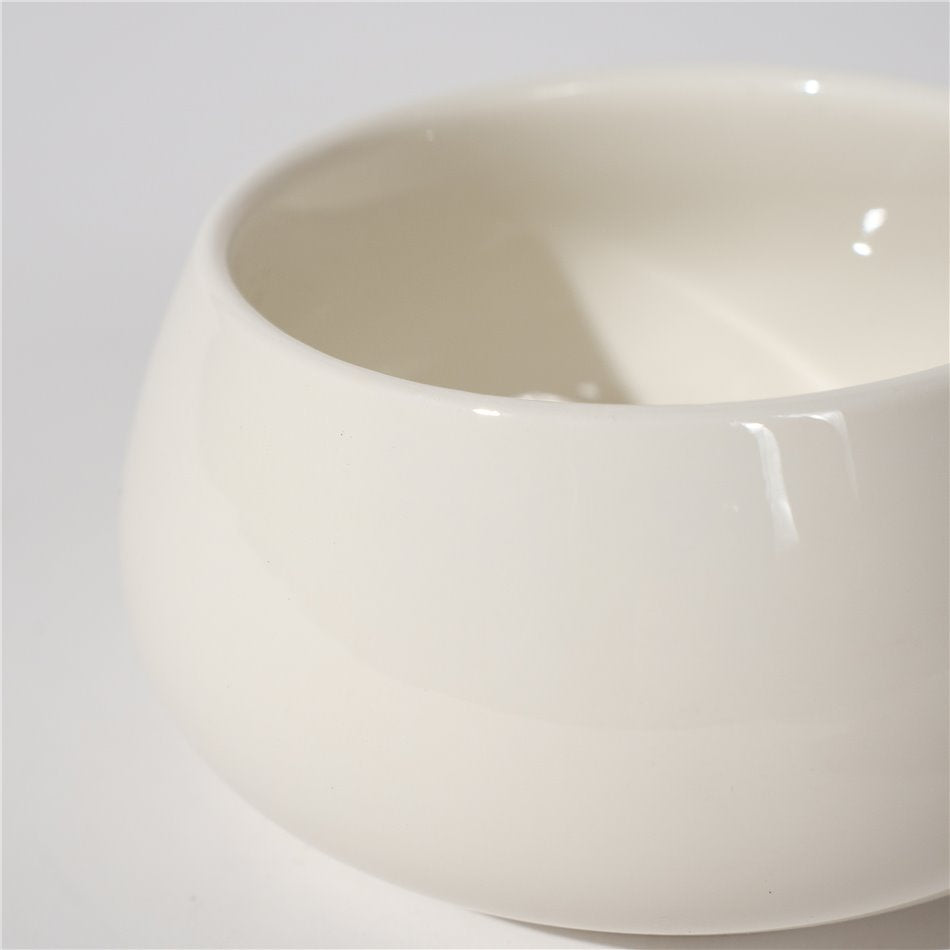 Bowl Nora, white, porcelain, D10cm, H5.4cm
