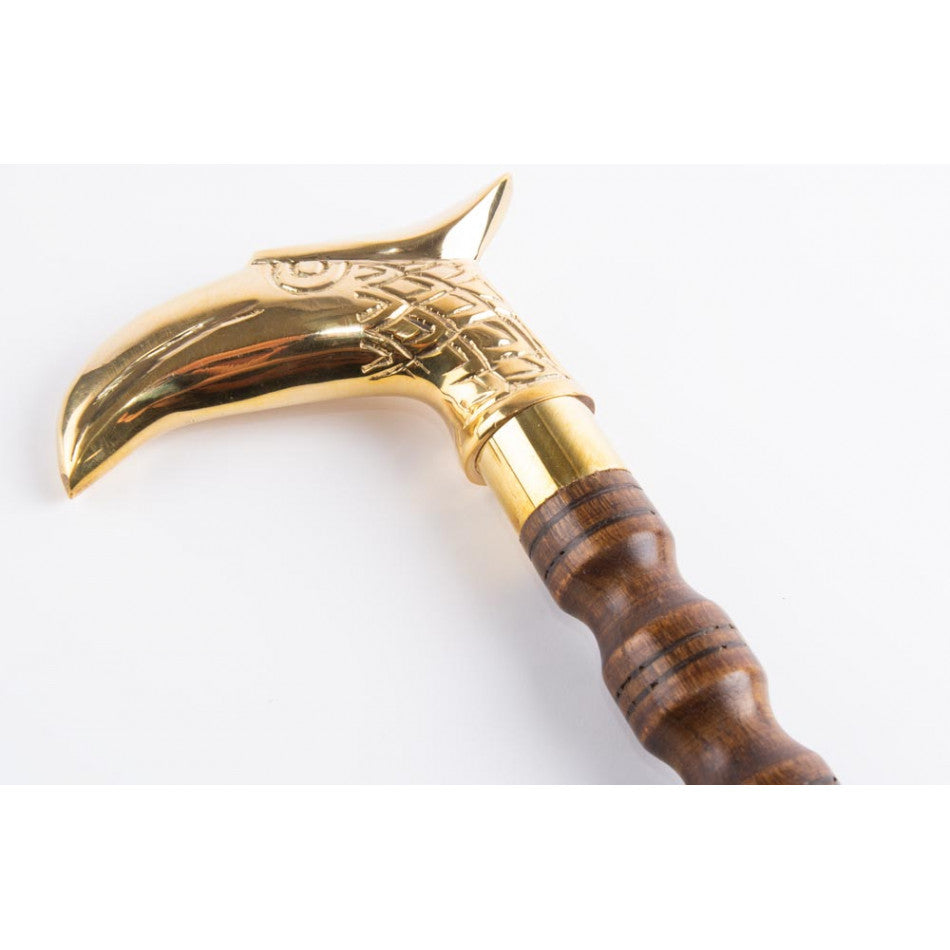 Kahina Long Wood-Metal Shoe Horn – Elegant Assistance