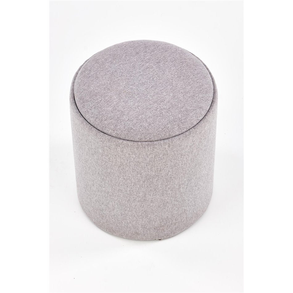 Light Grey Haviko 2-Piece Storage Ottoman Table Set