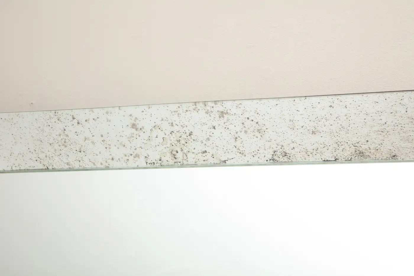 Custom Full Length Mirror in Antiqued Mirror Frame
