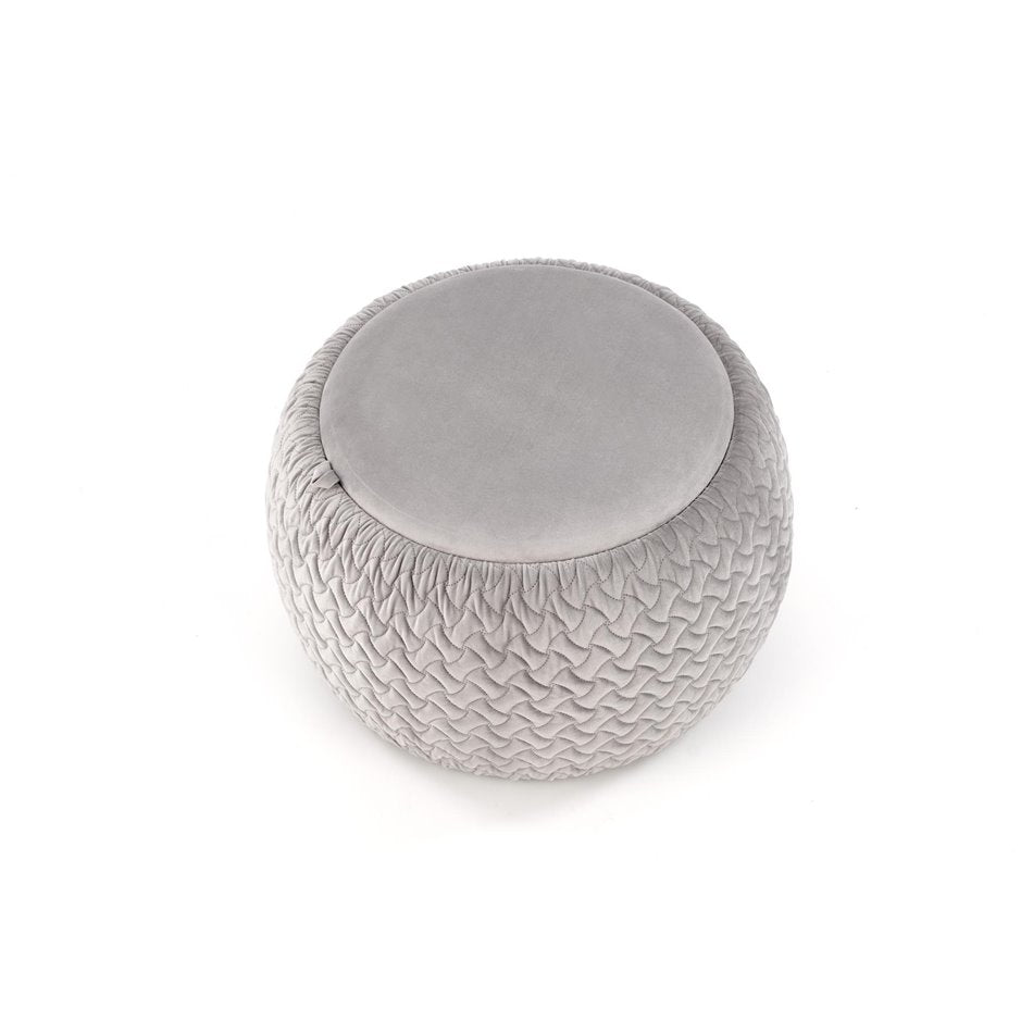 Light Grey Hono Storage Ottoman-Table