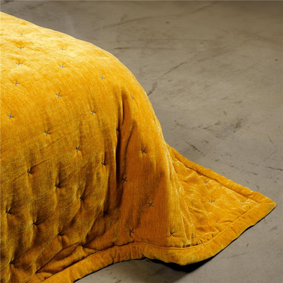 Bed cover Juva, velvet, 220x240cm