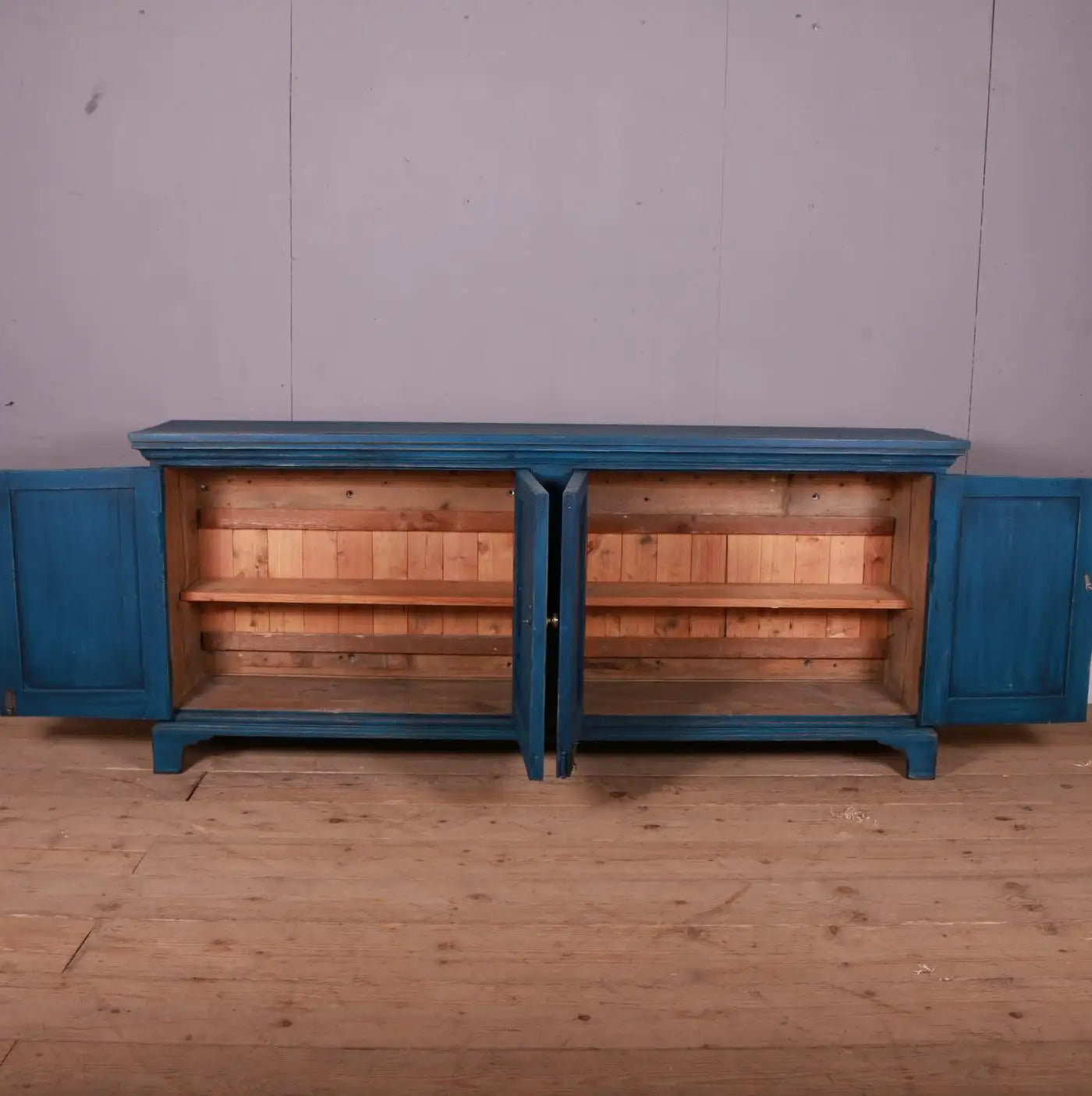 Custom Painted Pine Dresser Base / Buffet — Made to Order