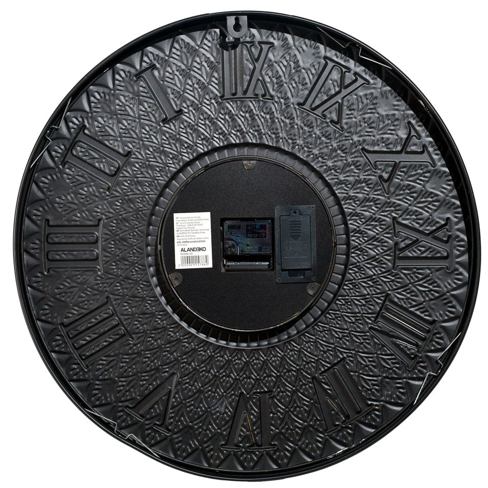 Wall clock Kairala, D50x8cm