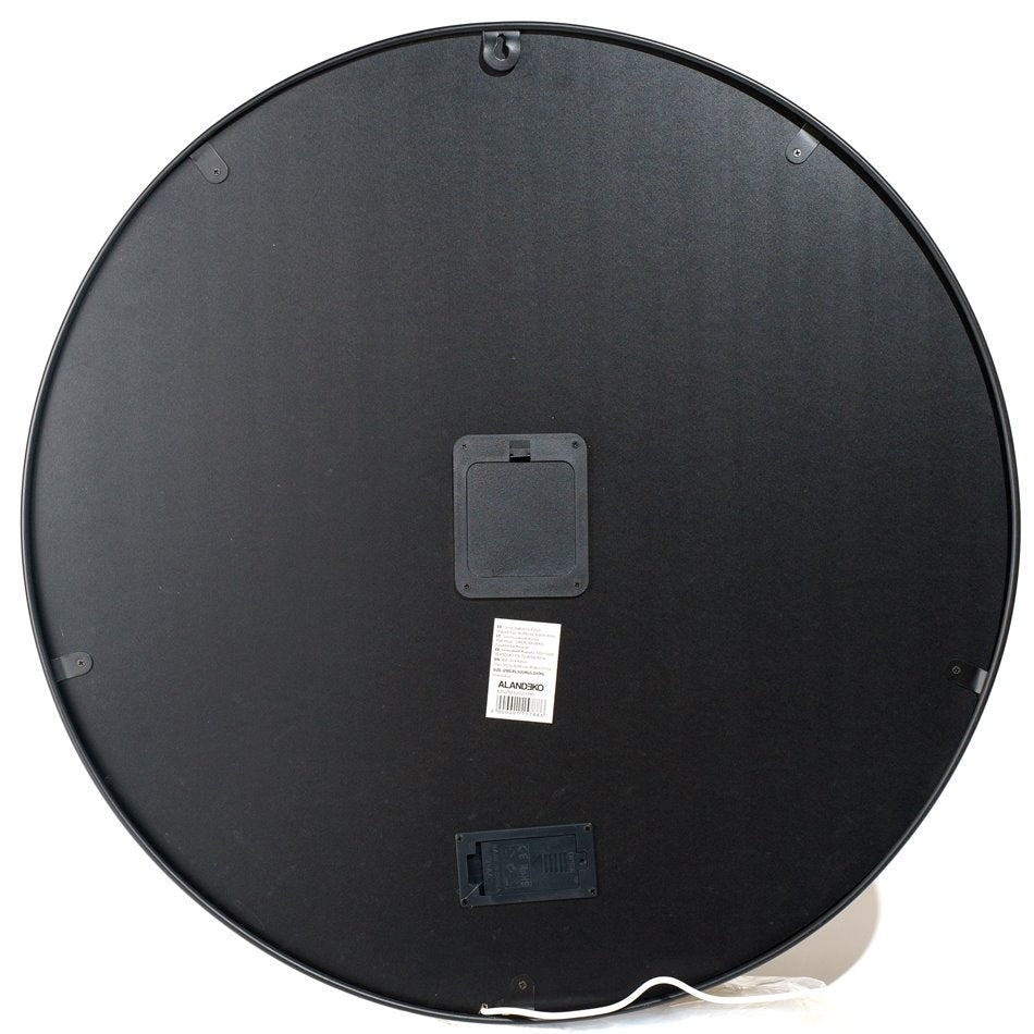 Wall clock Karvio, with LED lighting, D63.5x8cm