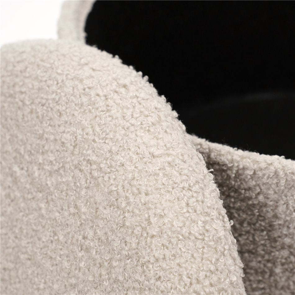 Caldera S Storage Pouf Grey – H31 × Ø36 cm