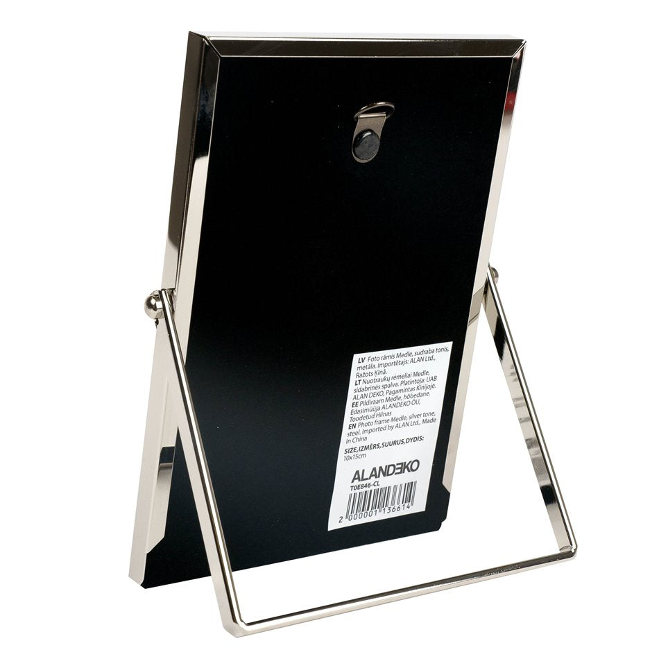 Photo frame Medle, silver color, 10x15cm