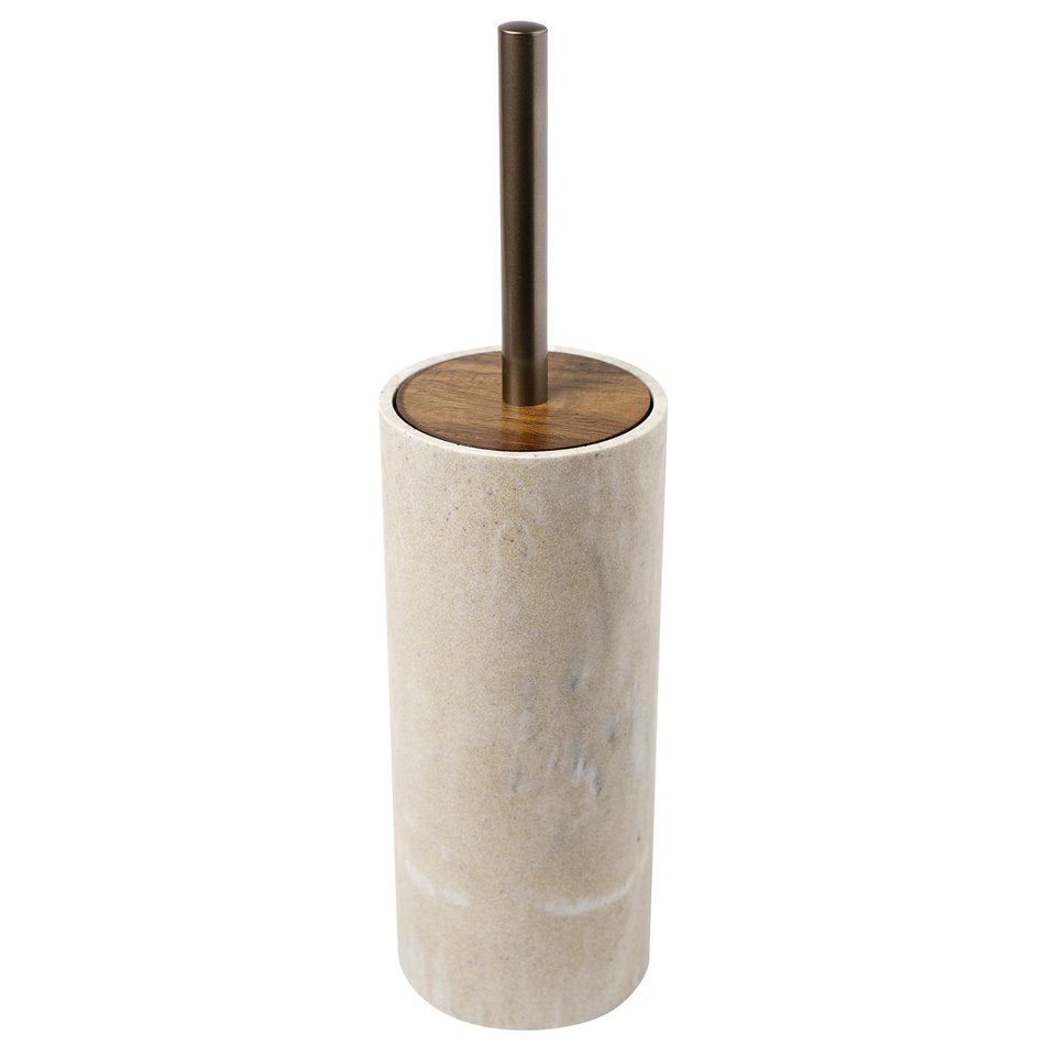 Toilet brush COME, beige, H37cm, D9.6cm