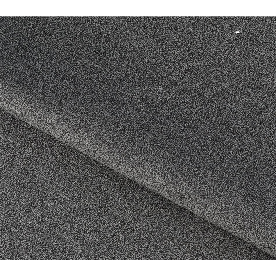 Gojo 5 Grey Velvet Pouf – Large Accent Ottoman