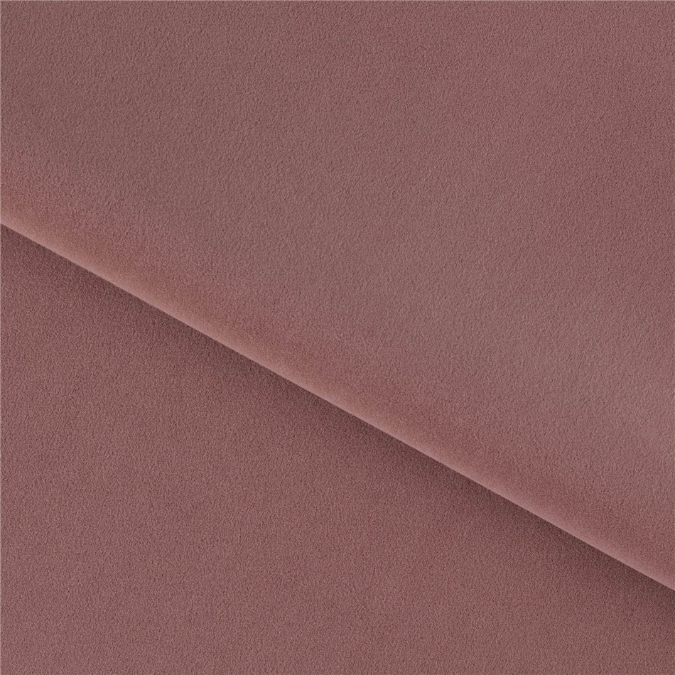 Pink Mat Velvet 63 Square Pouf – Large Accent Ottoman